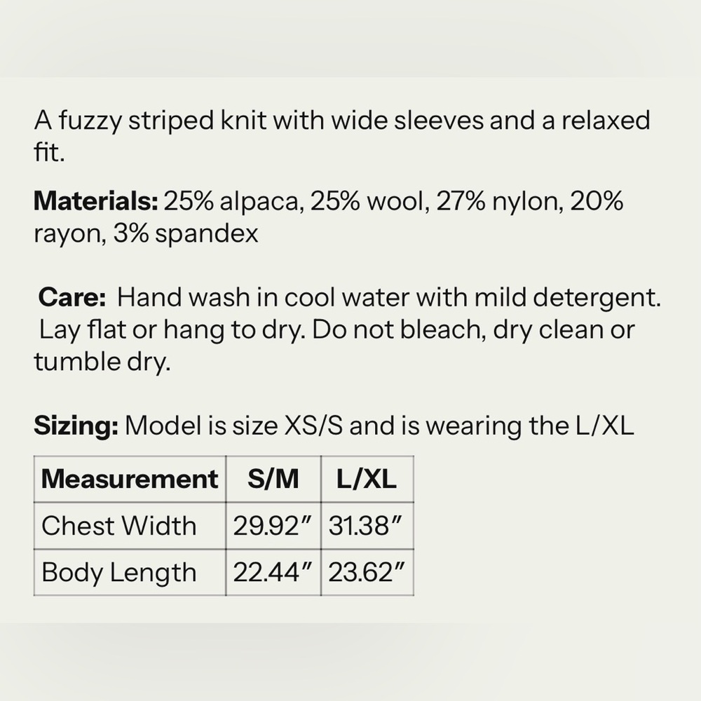 Boheme Goods The Striped Knit Winter 25/26 - Picture 3 of 8